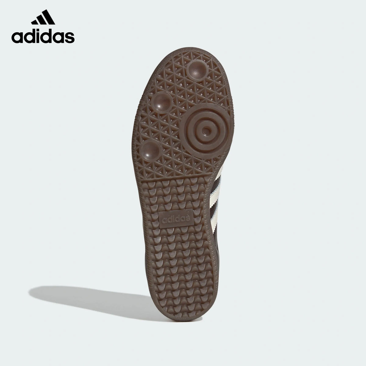 adidas samba  women's shoes  men's samba sneakers Dark Brown Cream Sneakers