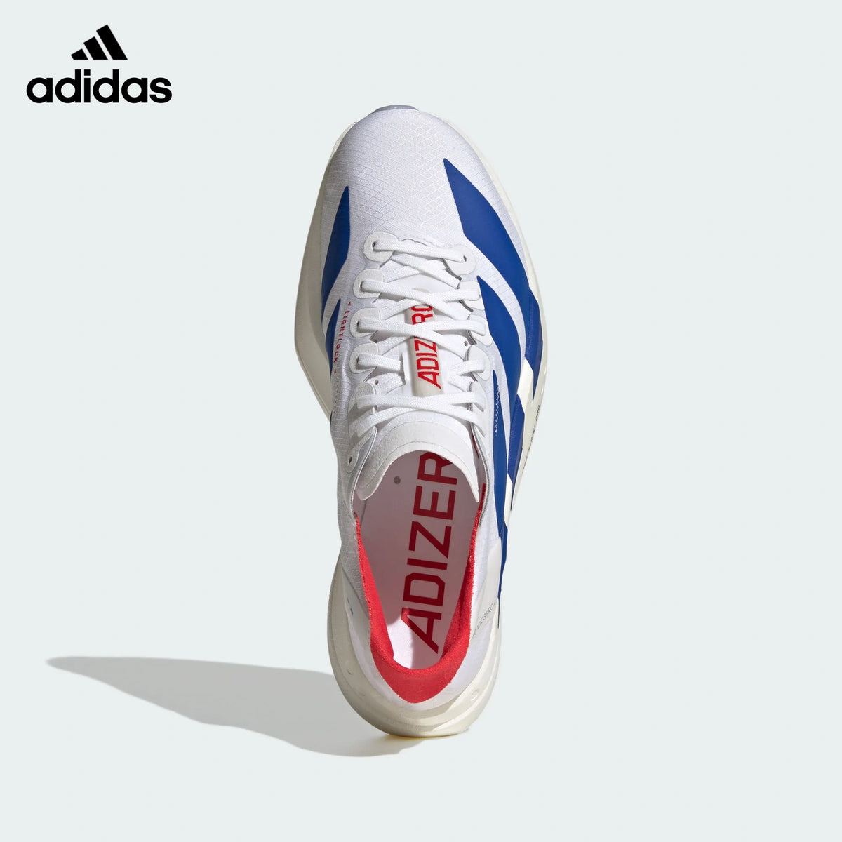 Adidas Adizero Adios Pro 4 White Blue Red Unisex Running Shoes