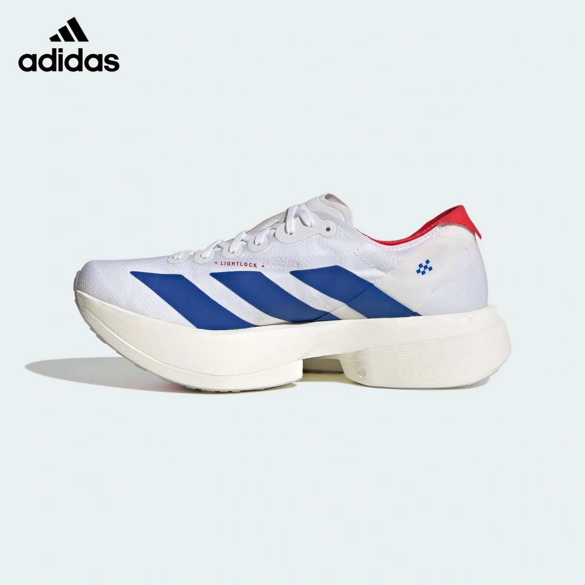 Adidas Adizero Adios Pro 4 White Blue Red Unisex Running Shoes