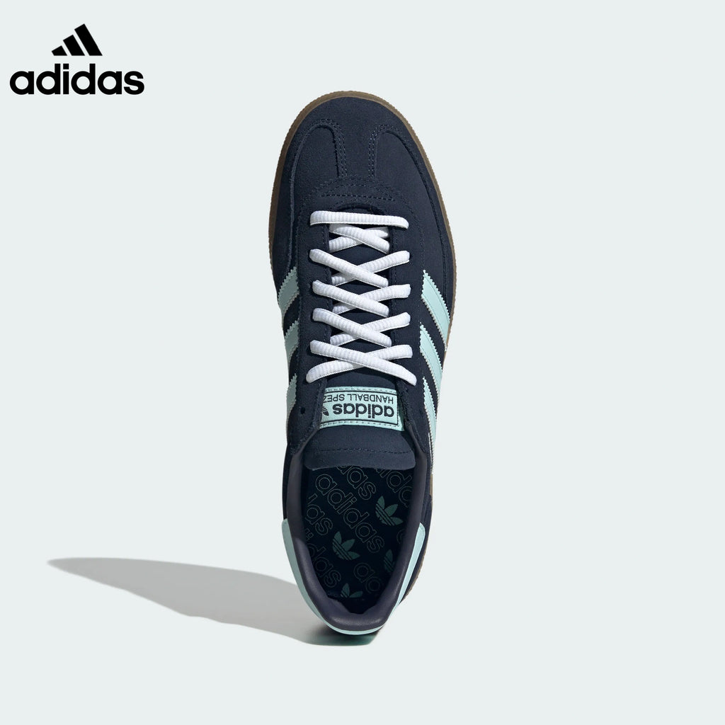 adidas Handball Spezial Navy Light Mint Retro Sneakers