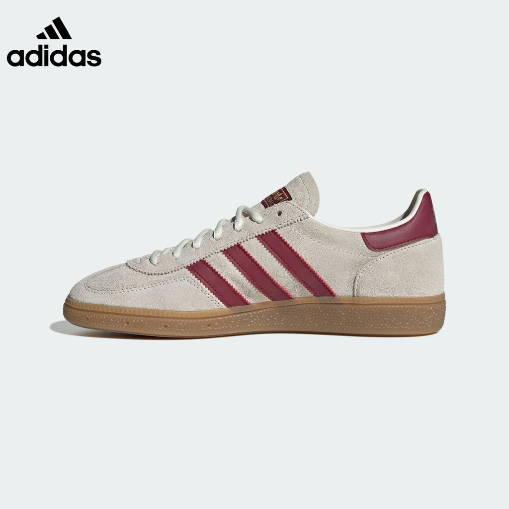 adidas Handball Spezial Cream Burgundy Retro Sneakers