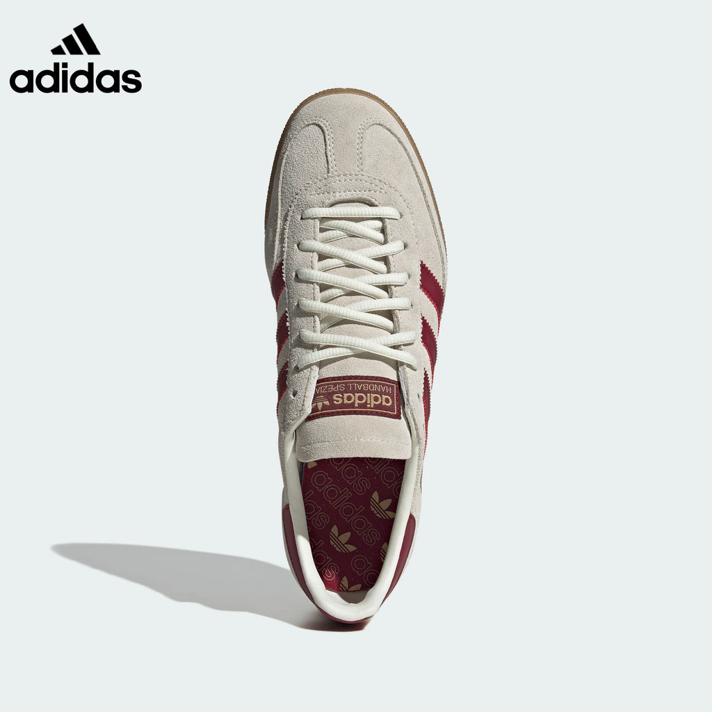 adidas Handball Spezial Cream Burgundy Retro Sneakers