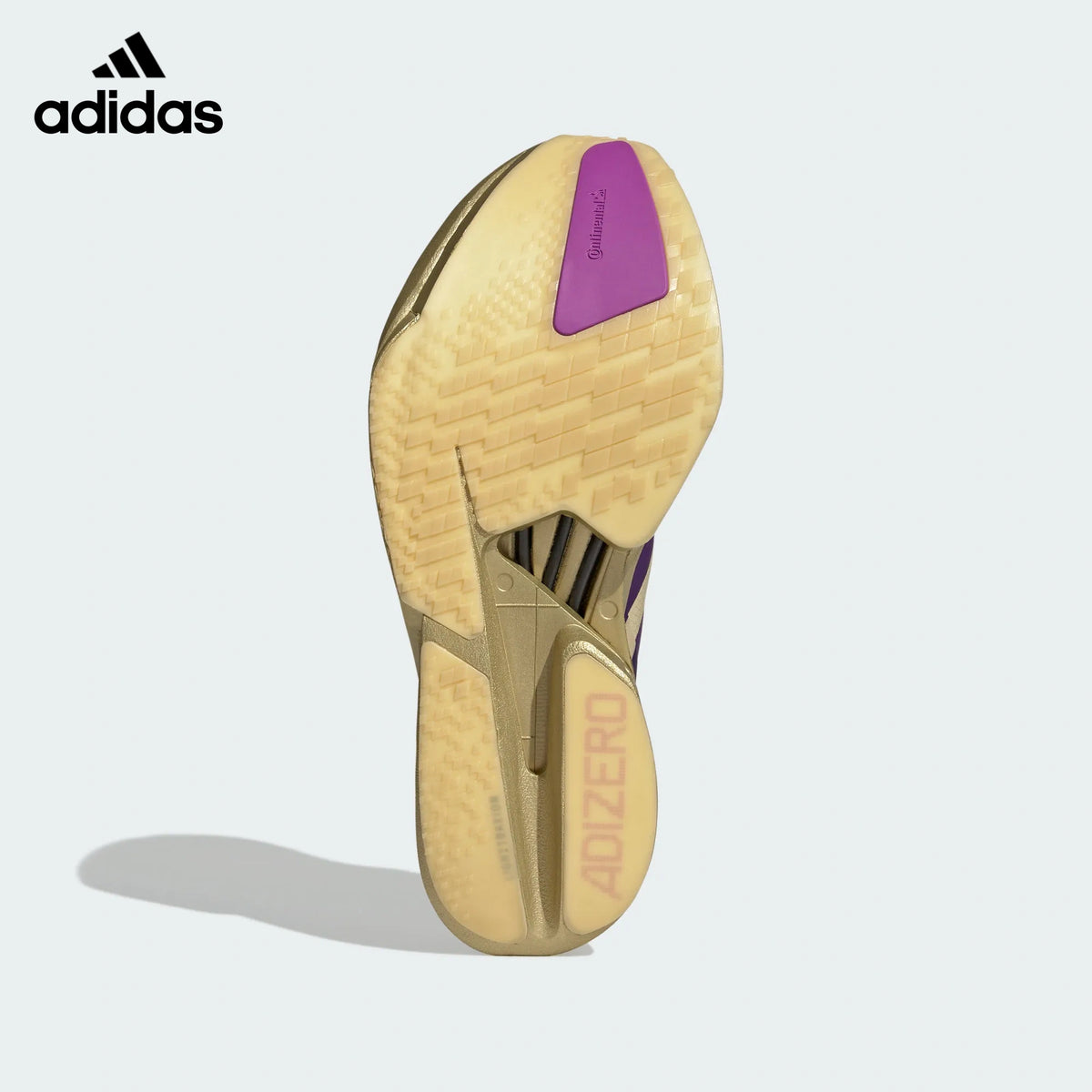 Adidas Adizero Adios Pro Evo 1 Gold Purple Unisex Running Shoes
