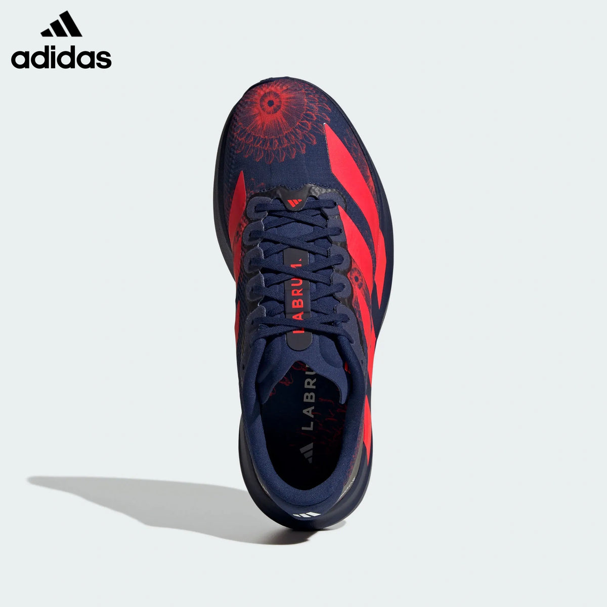 adidas Adizero Evo SL Running Shoes - Navy/Red Floral