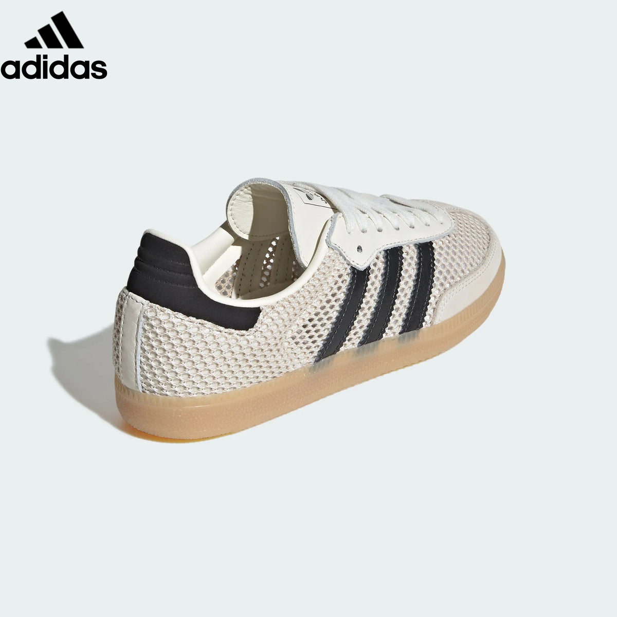 Adidas  samba  women's shoes  men's samba sneakers Samba OG Sneakers – Cream/Mesh/Black | Unisex