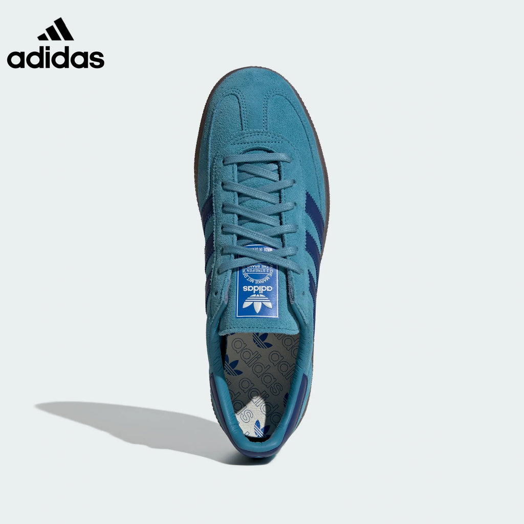 adidas Handball women's shoes  men's Handball Spezial sneakers Teal Dark Blue Gum Sole Sneakers