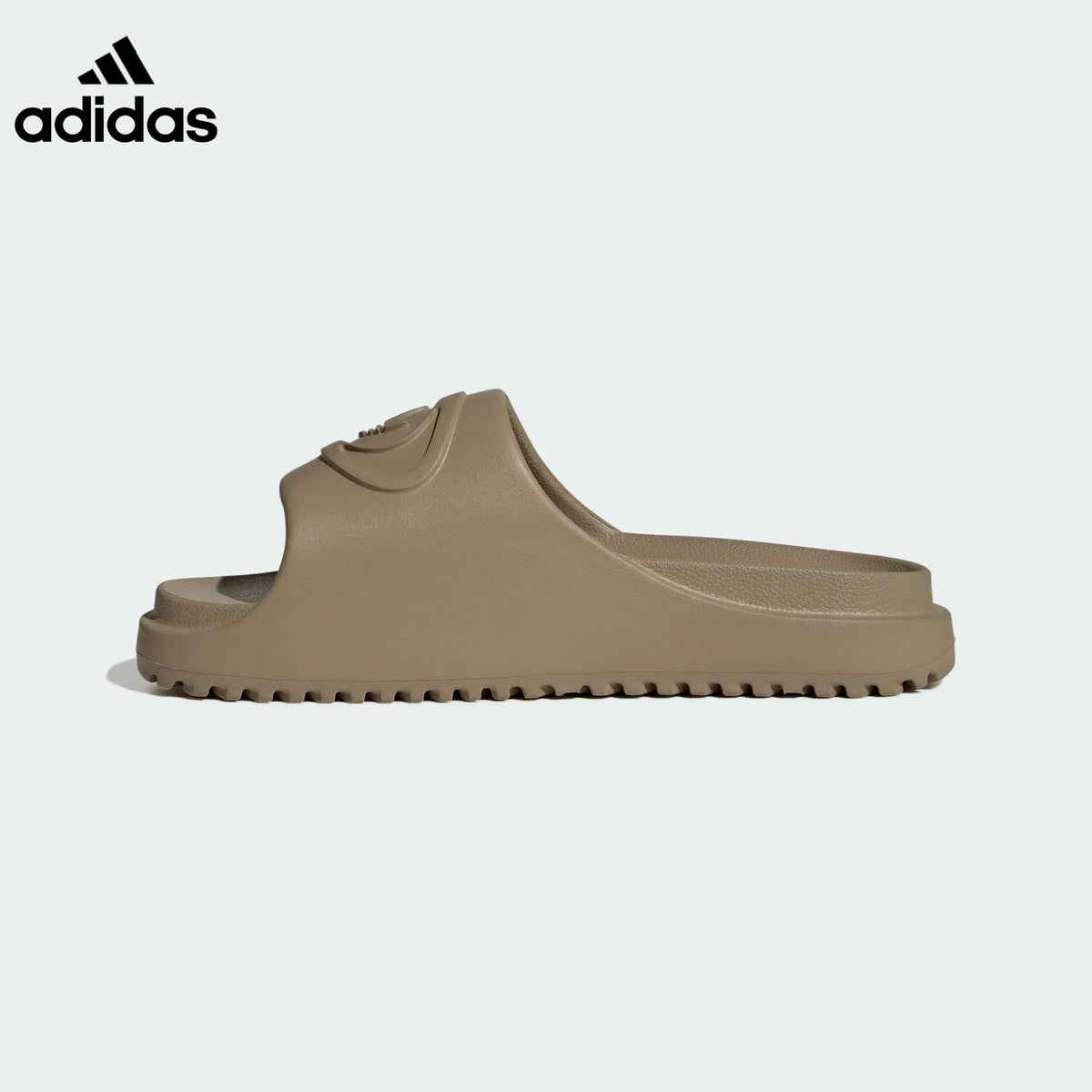 adidas Adilette Taupe Slide Sandals