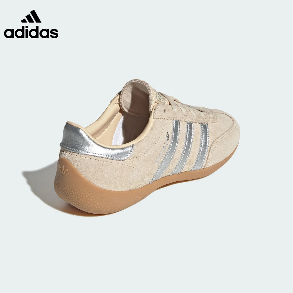 adidas Handball Spezial Beige Silver Retro Sneakers
