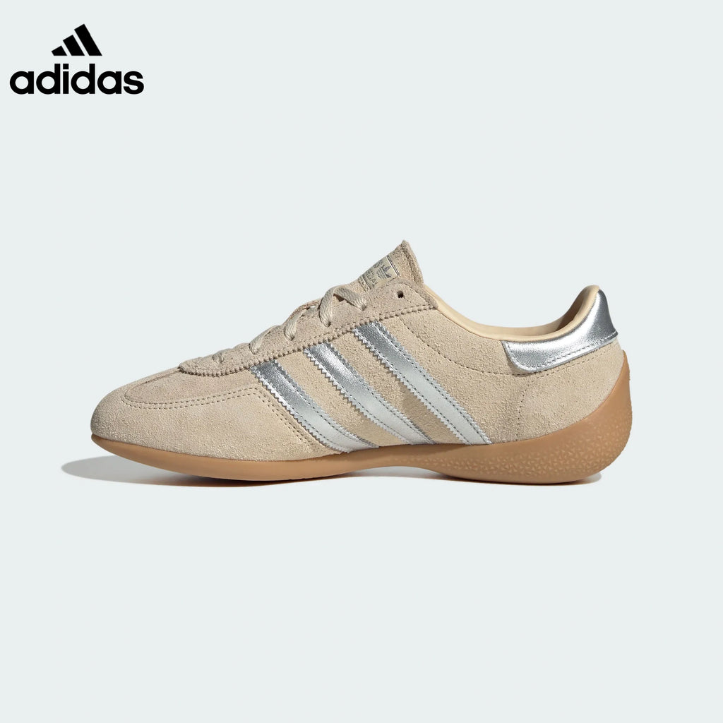 adidas Handball Spezial Beige Silver Retro Sneakers