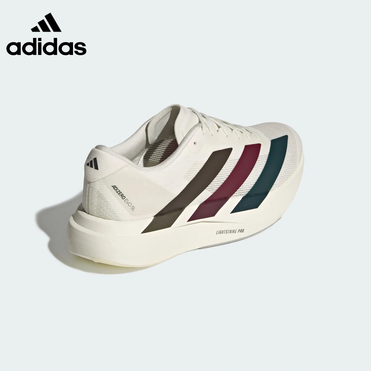 adidas Adizero Evo SL Unisex Sneakers - Off-White/Multi-Color
