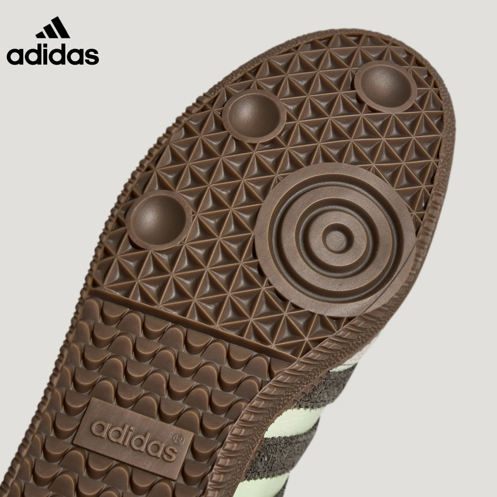 adidas Samba OG Sneakers – Off-White and Light Green