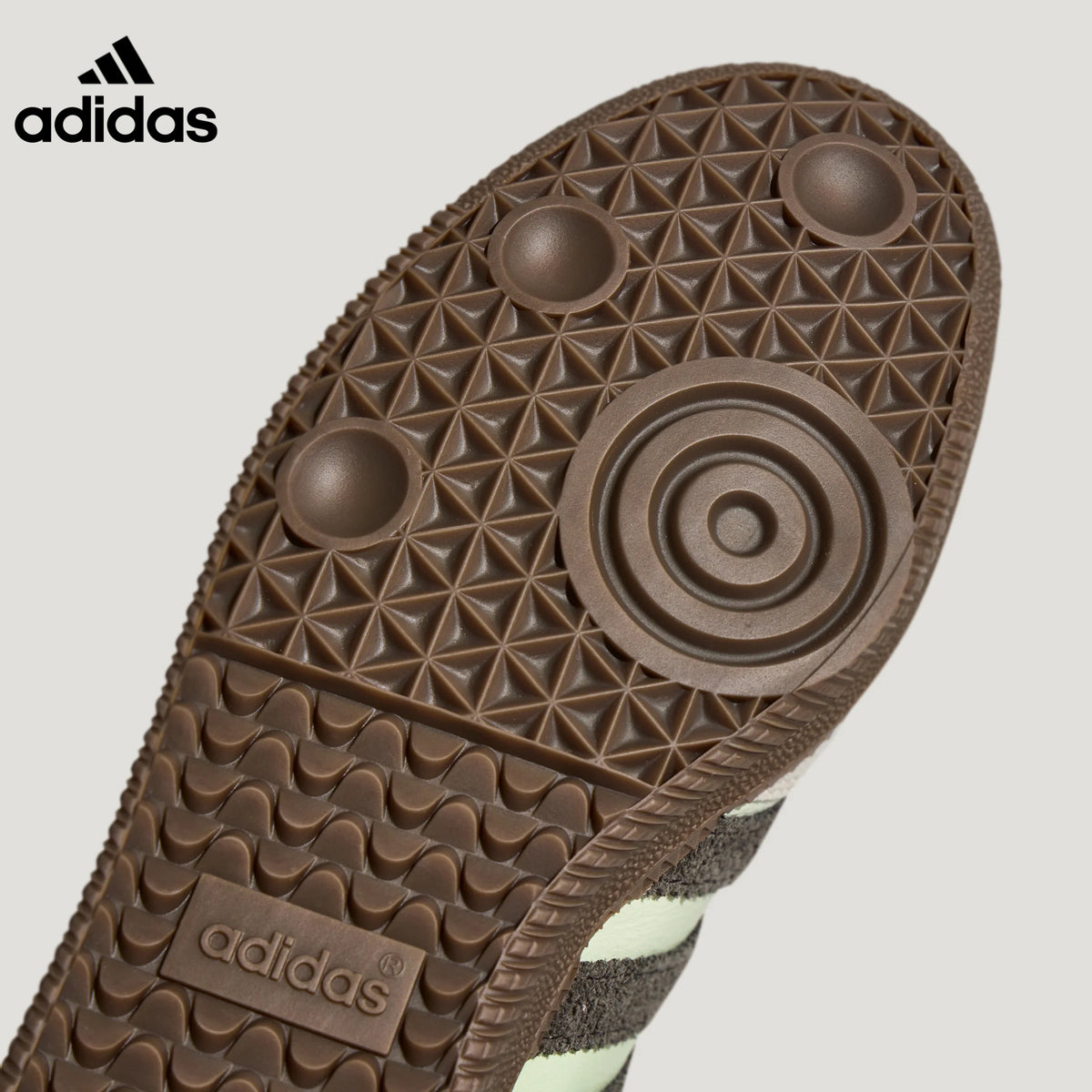 adidas Samba OG Sneakers – Off-White and Light Green