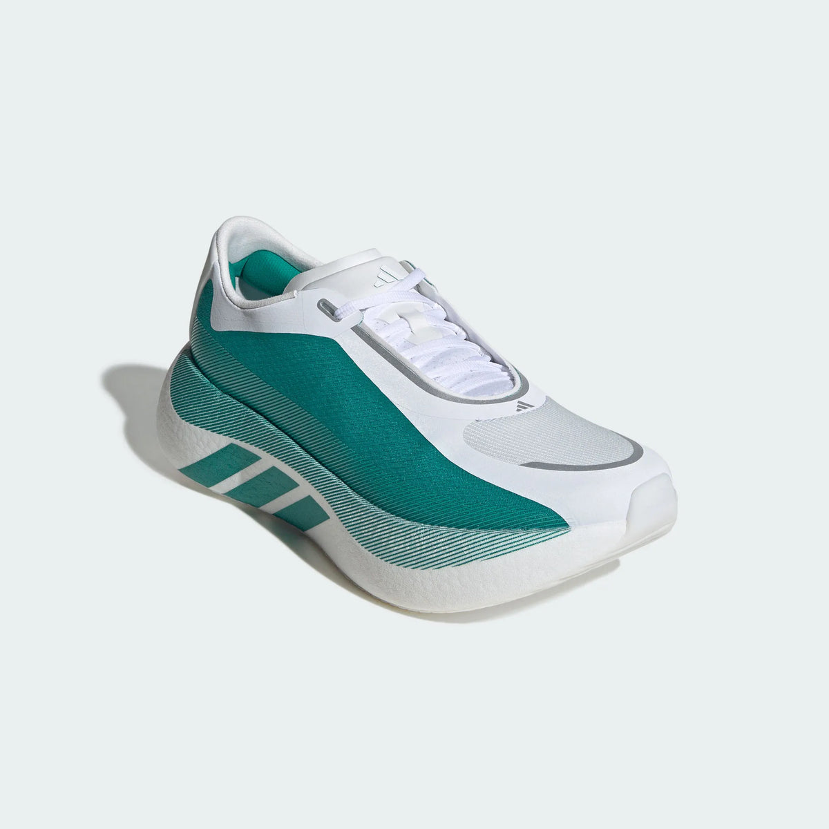adidas Hyperboost Edge Sneakers – White and Teal