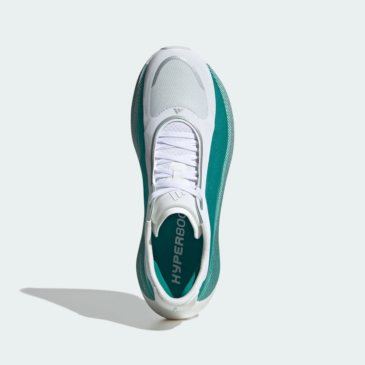 adidas Hyperboost Edge Sneakers – White and Teal