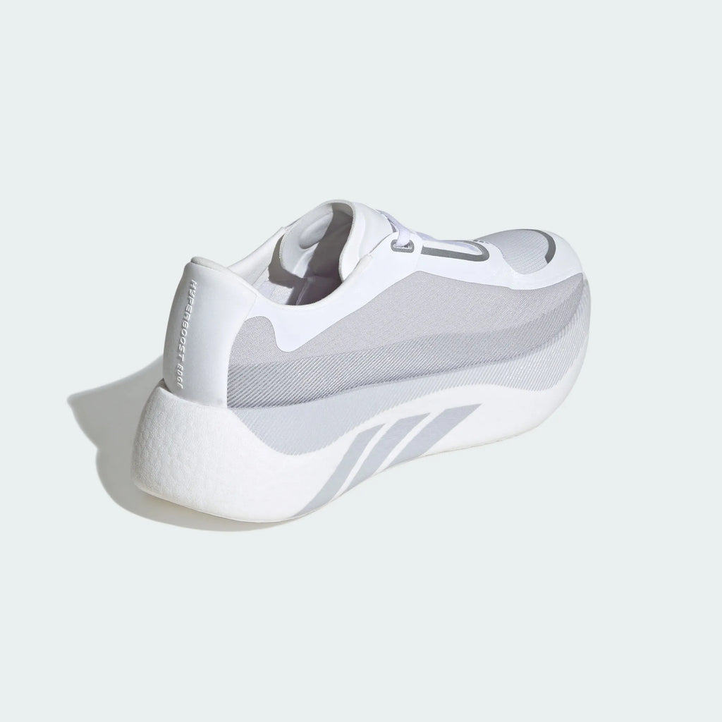 adidas Hyperboost Edge Sneakers – White and Gray
