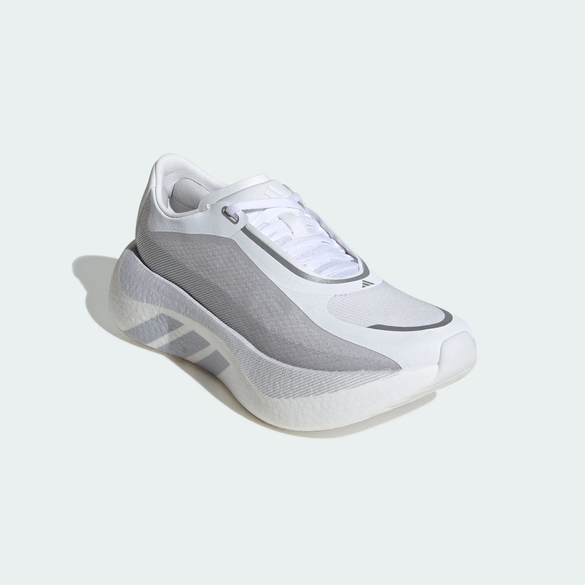 adidas Hyperboost Edge Sneakers – White and Gray