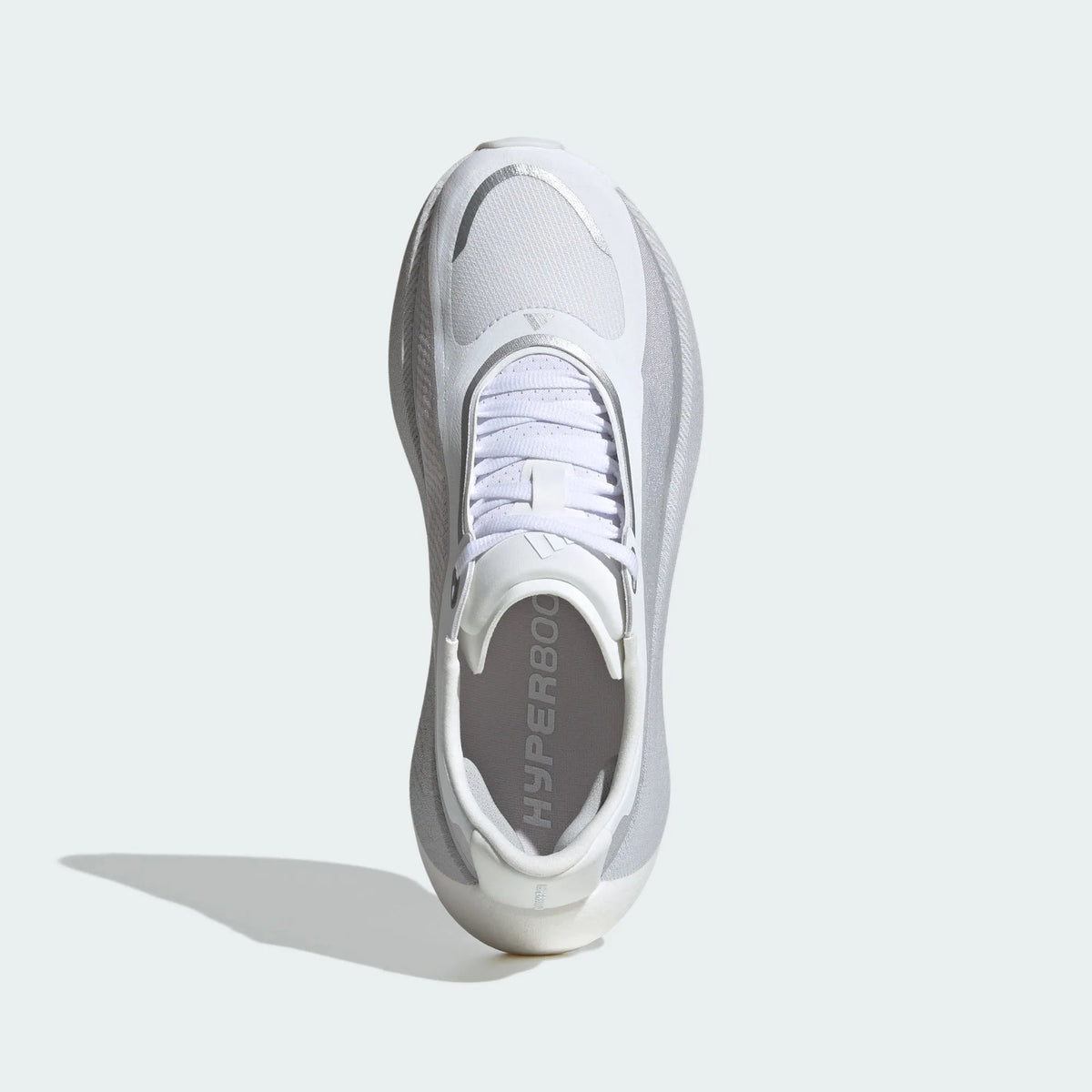 adidas Hyperboost Edge Sneakers – White and Gray