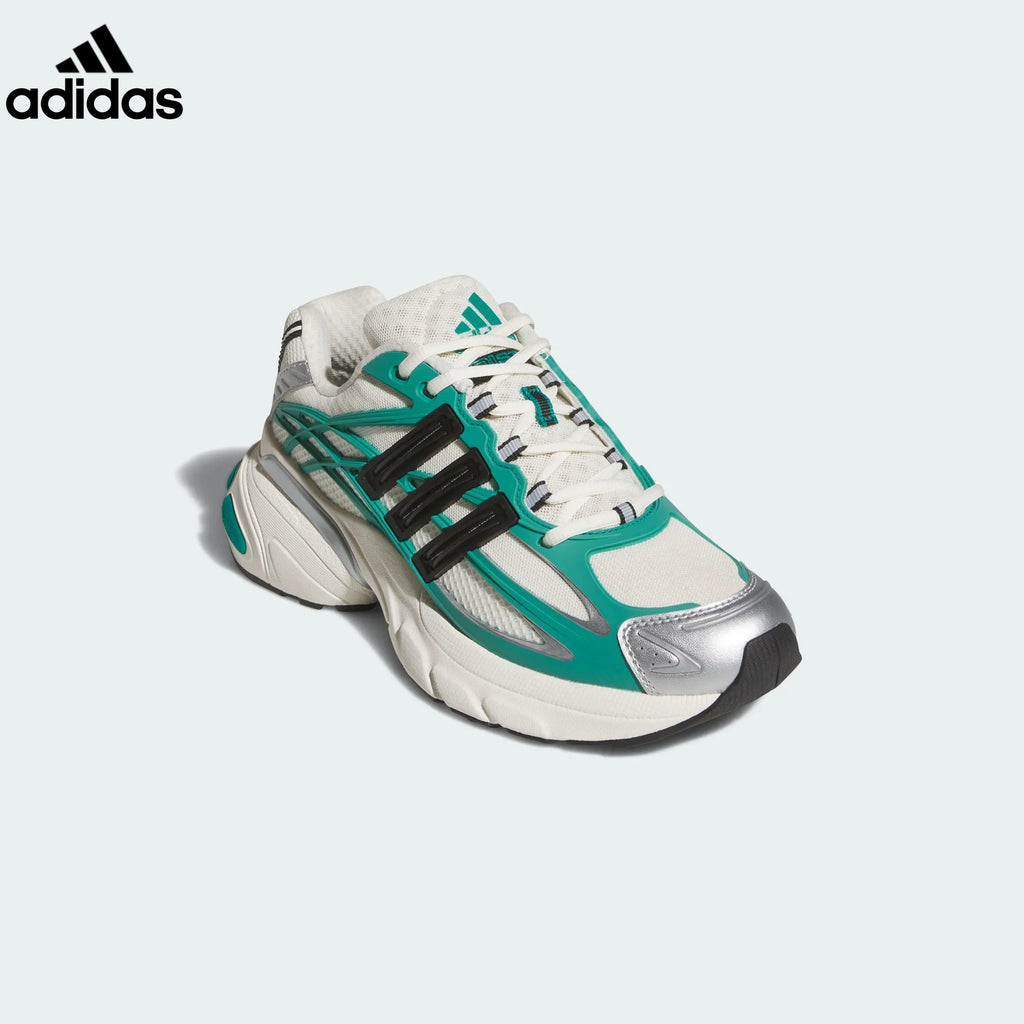 adidas XLG Run Deluxe Running Shoes - White/Teal