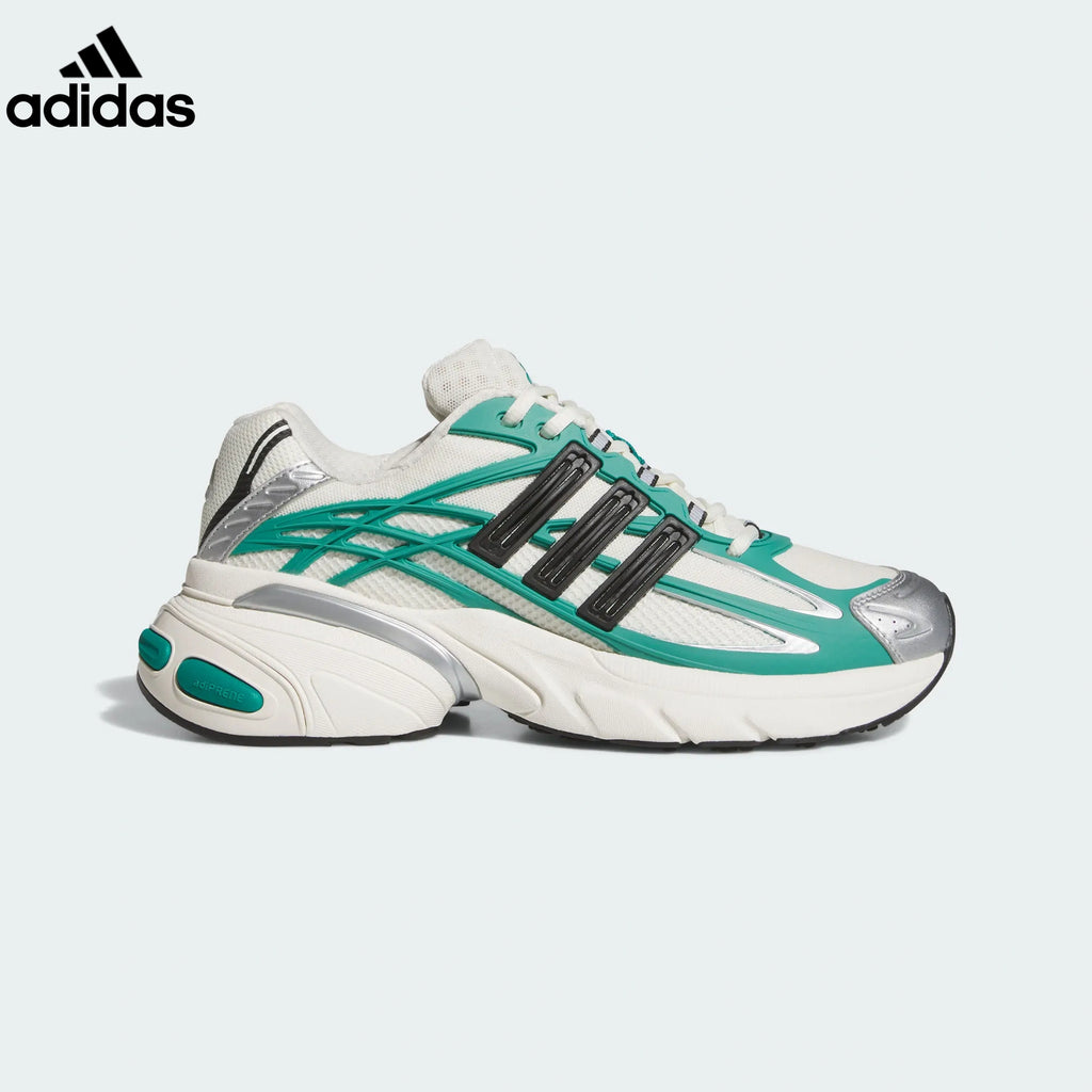 adidas XLG Run Deluxe Running Shoes - White/Teal