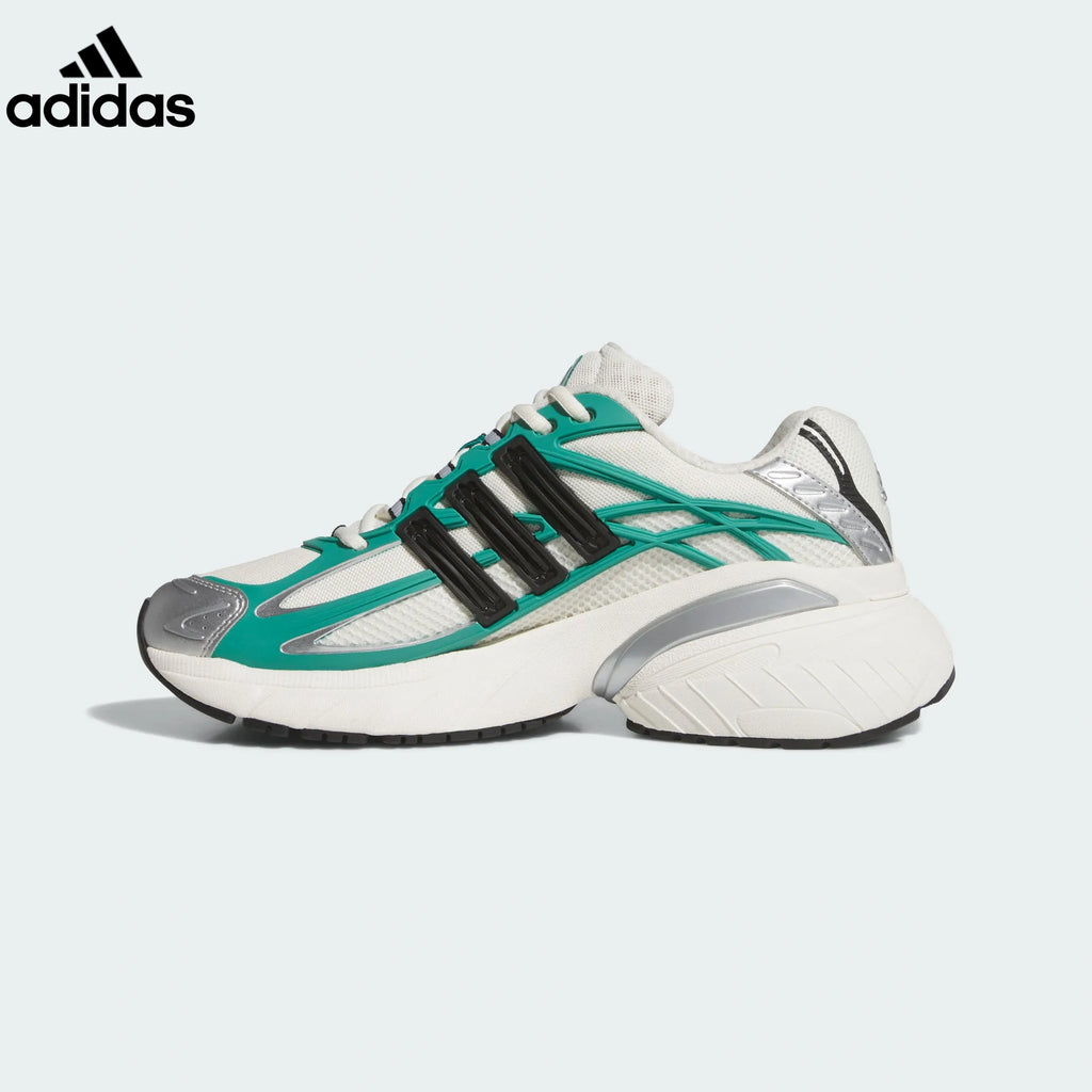 adidas XLG Run Deluxe Running Shoes - White/Teal