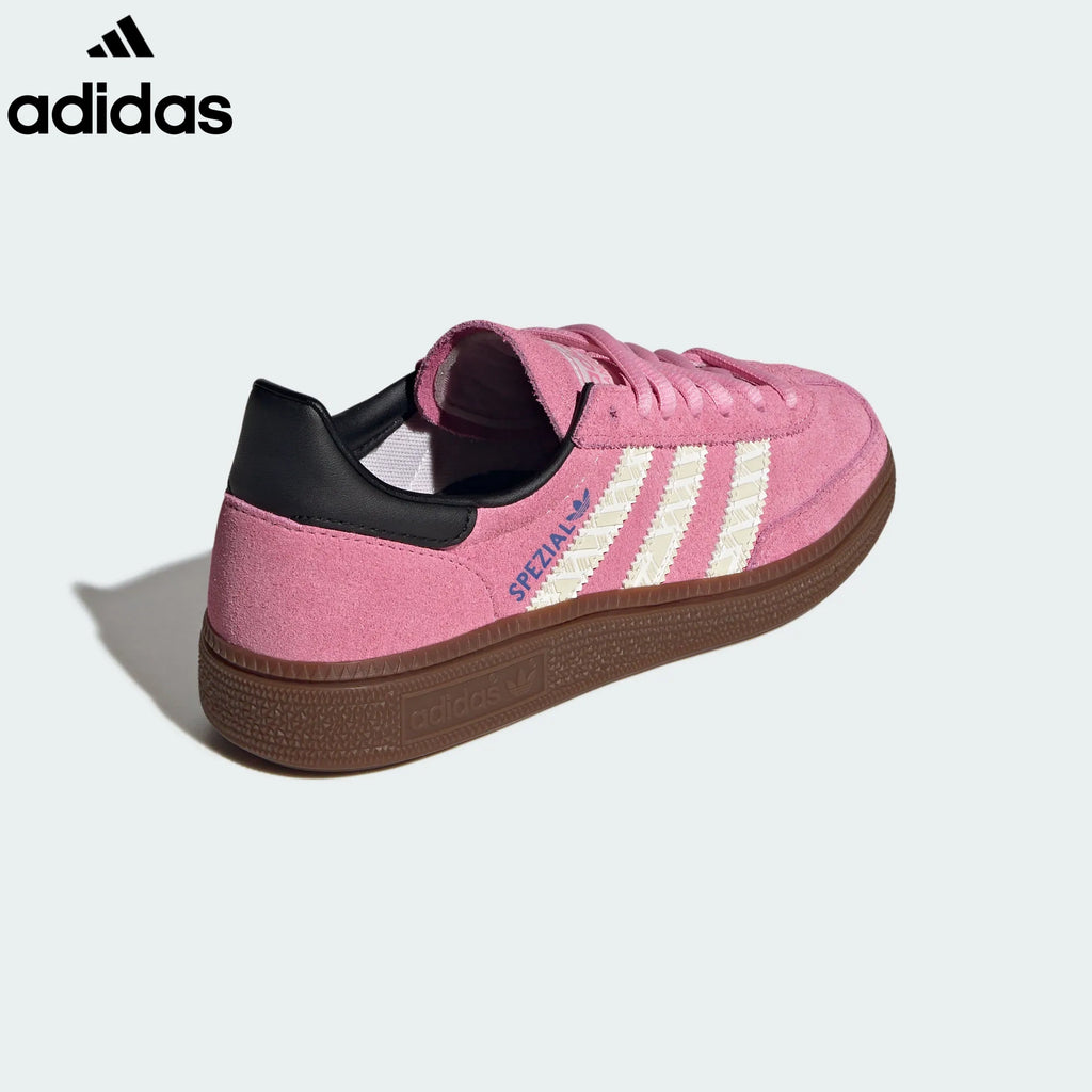 adidas  samba  women's shoes  men's samba sneakers  Handball Spezial Pink Black Retro Sneakers