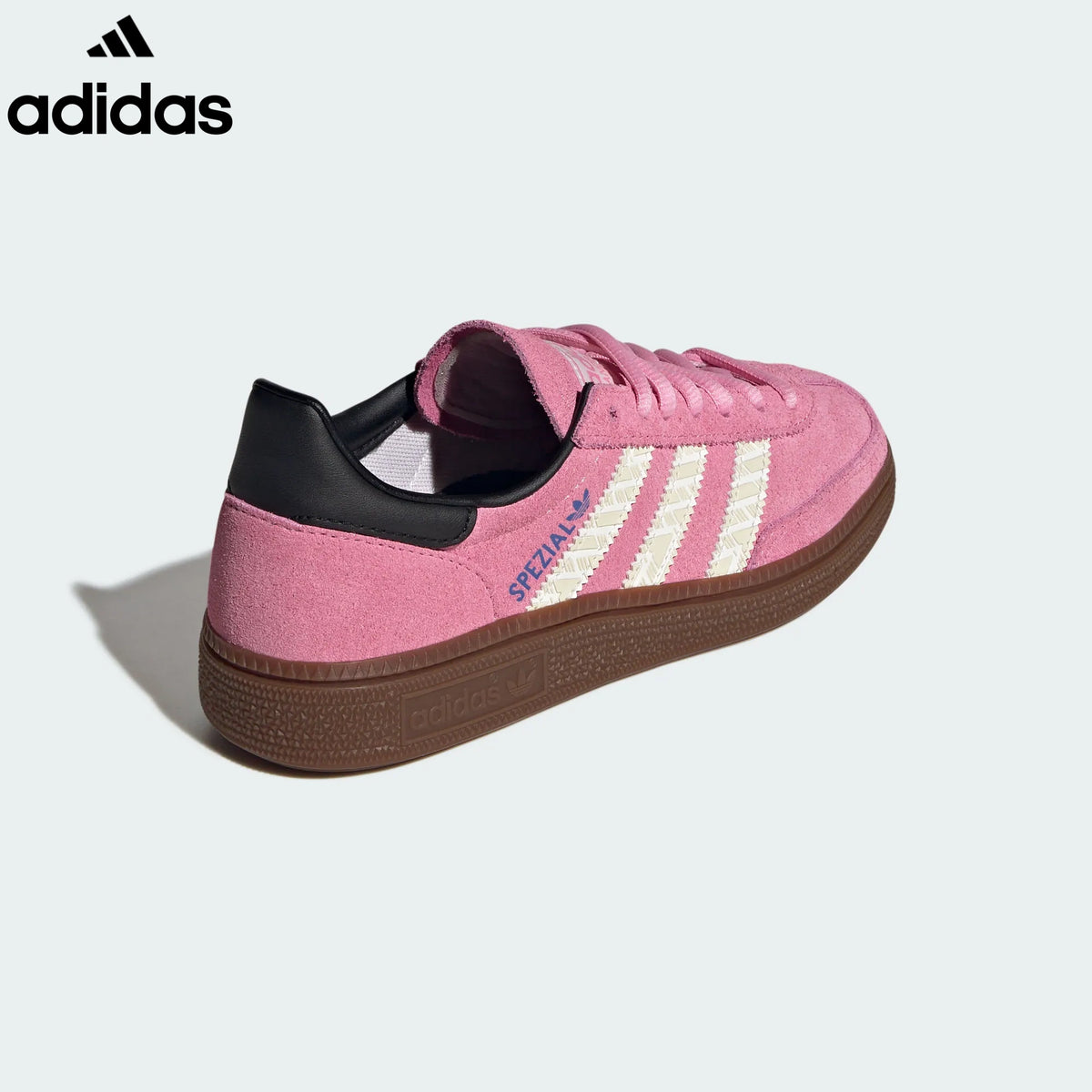 adidas  samba  women's shoes  men's samba sneakers  Handball Spezial Pink Black Retro Sneakers