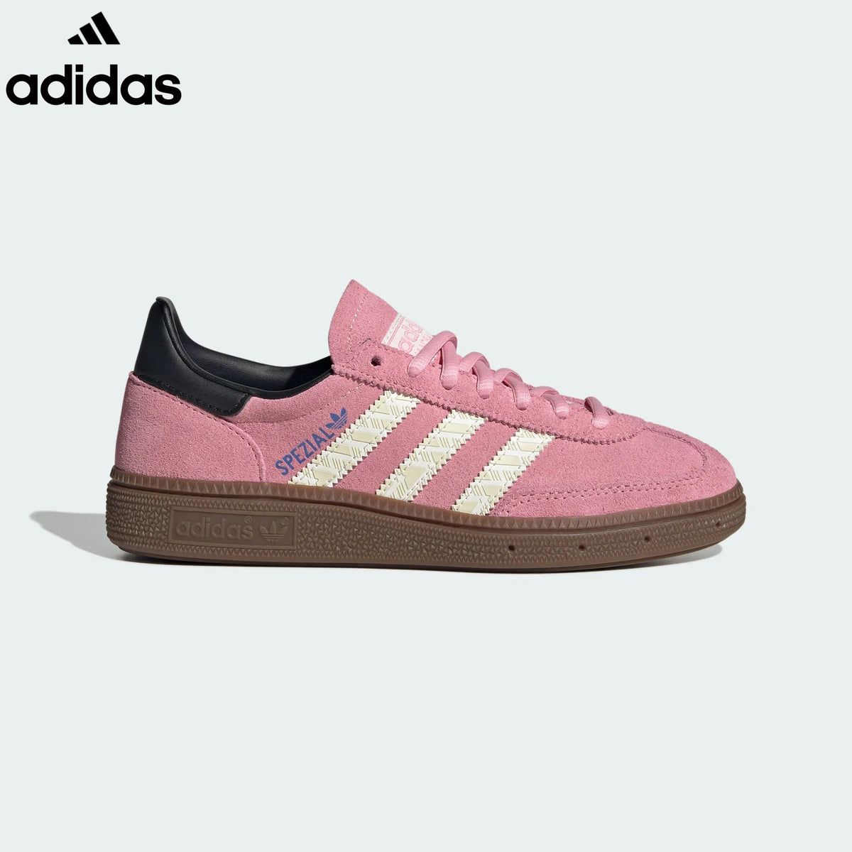 adidas  samba  women's shoes  men's samba sneakers  Handball Spezial Pink Black Retro Sneakers