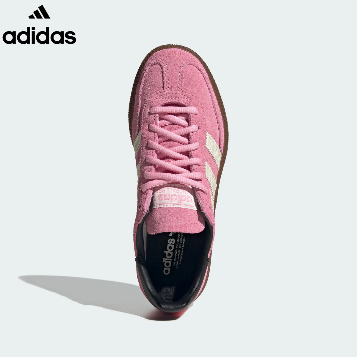 adidas  samba  women's shoes  men's samba sneakers  Handball Spezial Pink Black Retro Sneakers