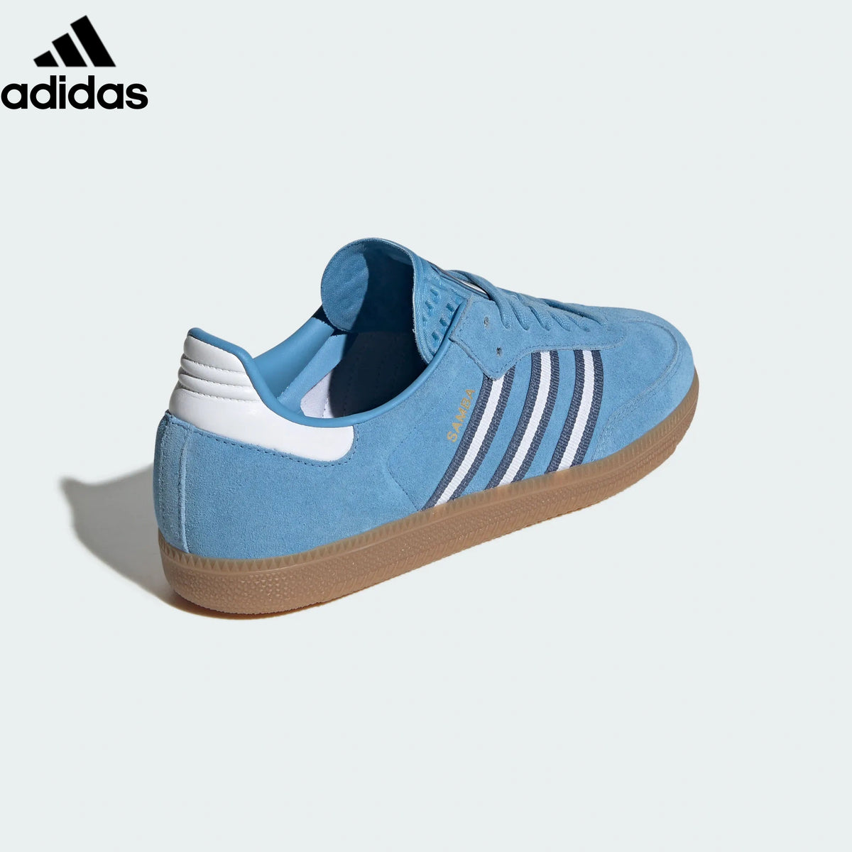 Adidas  samba  women's shoes  men's samba sneakers Samba OG Sneakers – Light Blue/White | Unisex