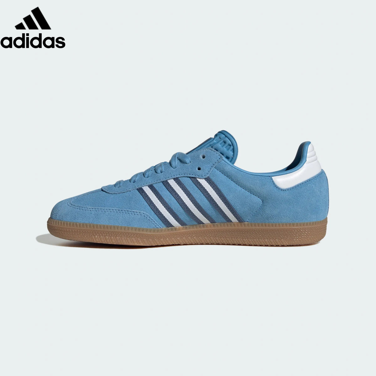 Adidas  samba  women's shoes  men's samba sneakers Samba OG Sneakers – Light Blue/White | Unisex