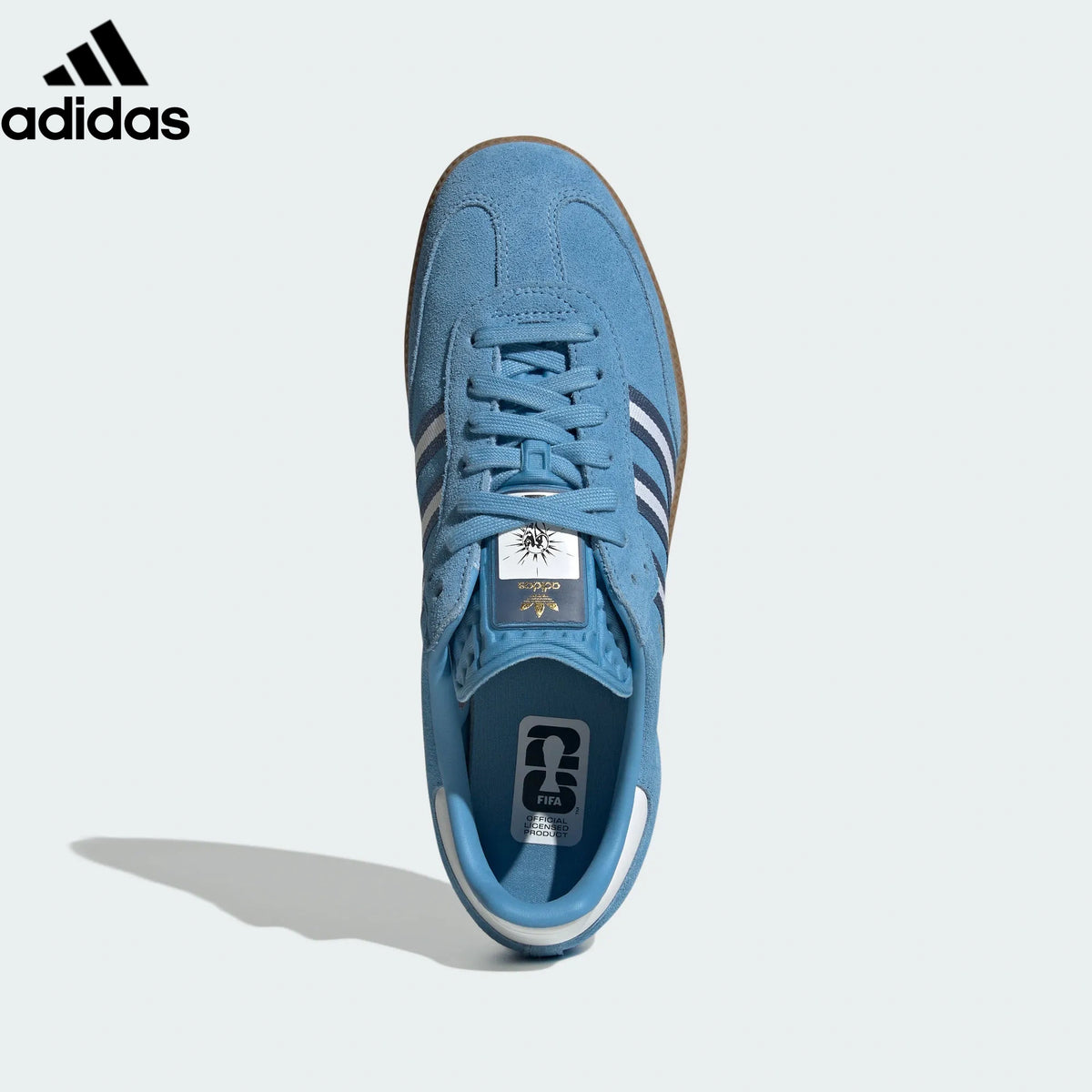 Adidas  samba  women's shoes  men's samba sneakers Samba OG Sneakers – Light Blue/White | Unisex