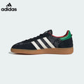 adidas Handball Spezial Black Floral Green Red Gum Sole Sneakers