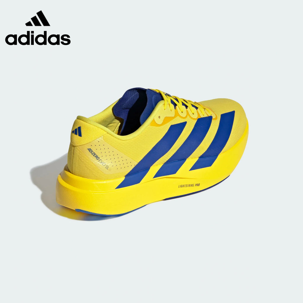 adidas Adizero Evo SL Unisex Sneakers - Yellow/Blue