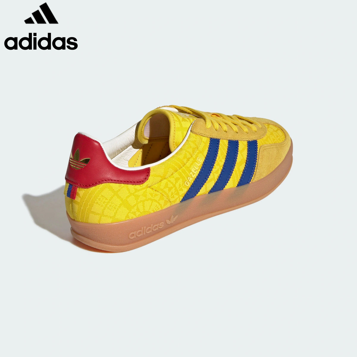 Adidas Gazelle Indoor women's shoes  men's samba sneakers  Yellow Blue Red Unisex Sneakers