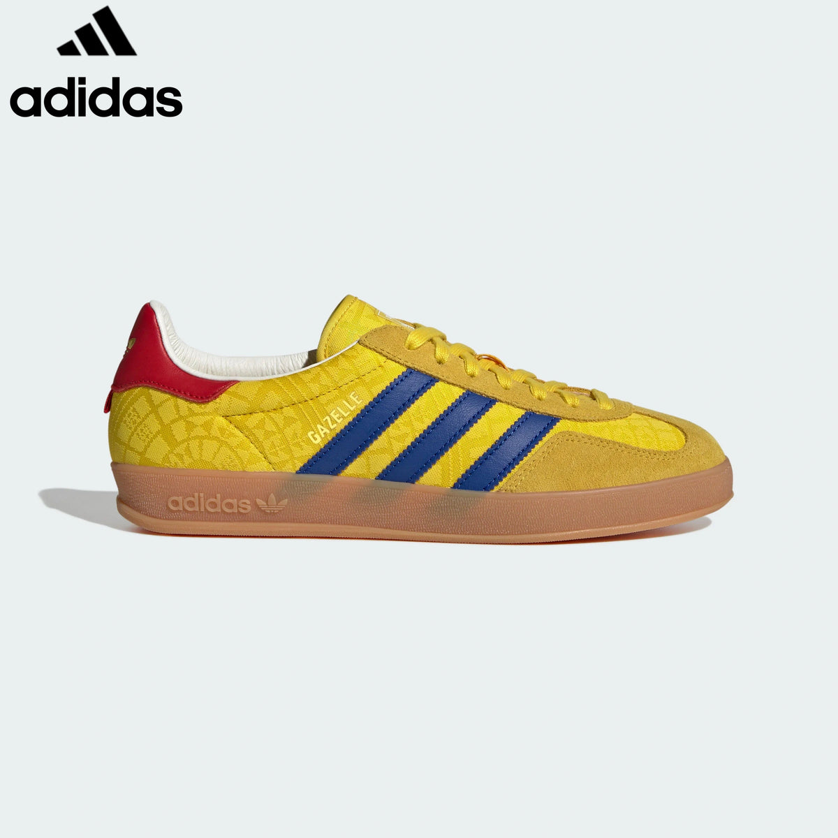 Adidas Gazelle Indoor women's shoes  men's samba sneakers  Yellow Blue Red Unisex Sneakers