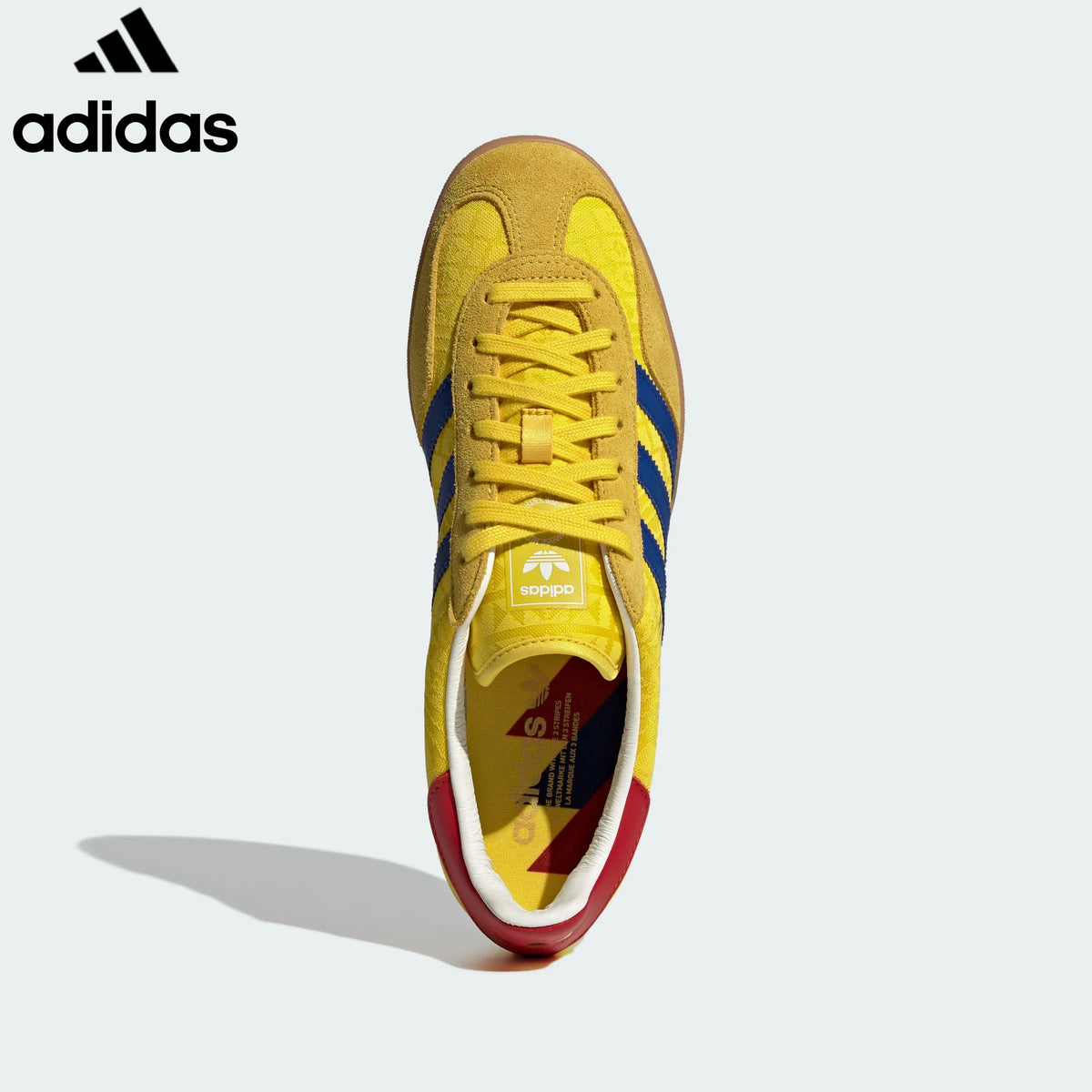 Adidas Gazelle Indoor women's shoes  men's samba sneakers  Yellow Blue Red Unisex Sneakers