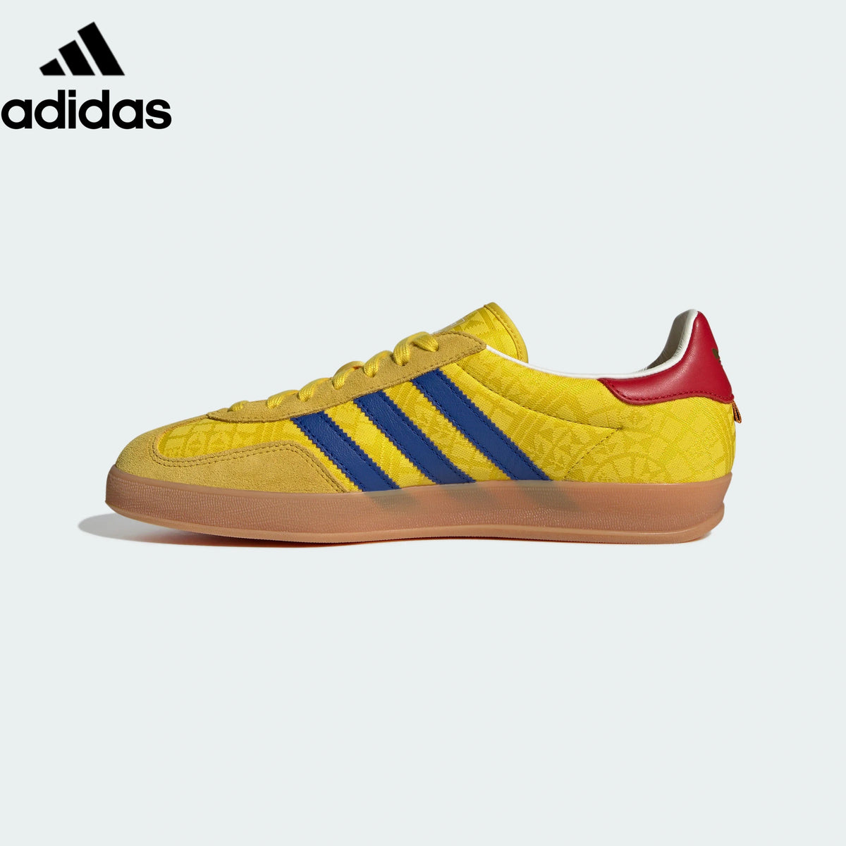 Adidas  samba  women's shoes  men's samba sneakers Gazelle Indoor Sneakers – Yellow/Blue/Red | Unisex