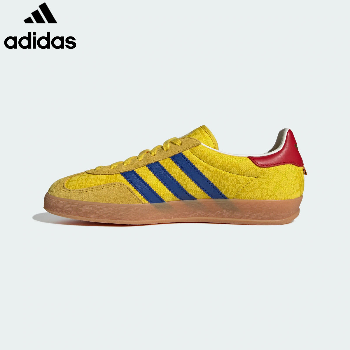 Adidas Gazelle Indoor women's shoes  men's samba sneakers  Yellow Blue Red Unisex Sneakers