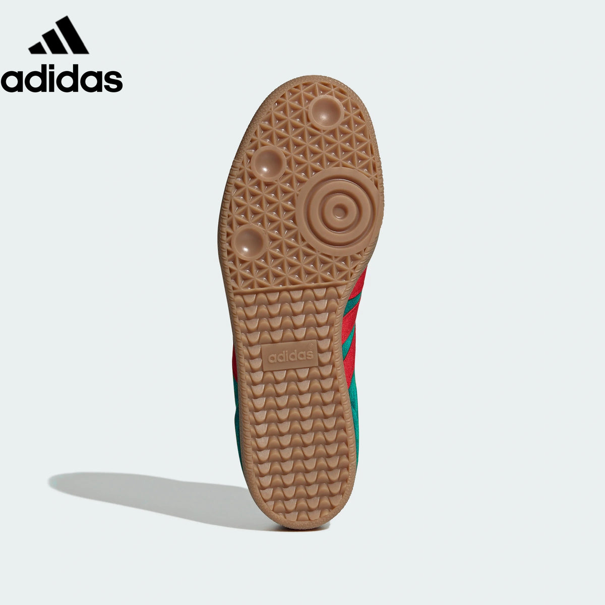Adidas samba  women's shoes  men's samba sneakers  Samba OG Sneakers – Green/Red | Unisex