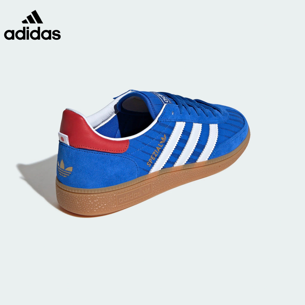 adidas Handball Spezial Blue White Red Gum Sole Sneakers