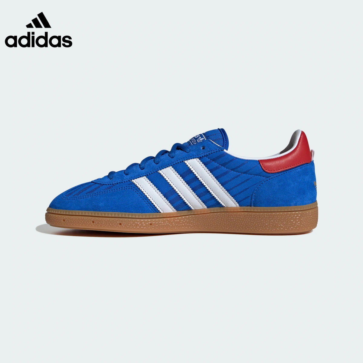 adidas Handball Spezial Blue White Red Gum Sole Sneakers