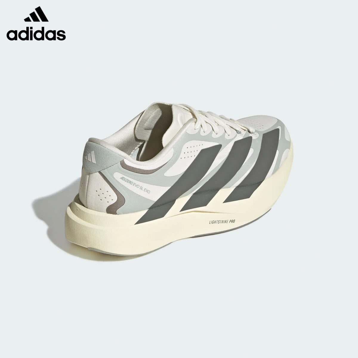 adidas Adizero Evo SL Running Shoes - Evo Light Green/Grey