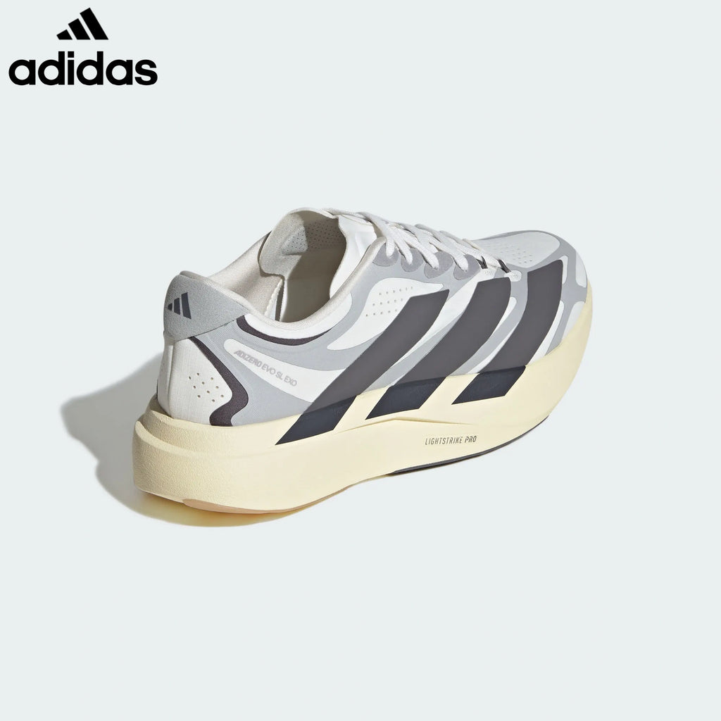 Adidas Adizero Adios Pro Evo 1 Gray Cream Unisex Racing Shoes