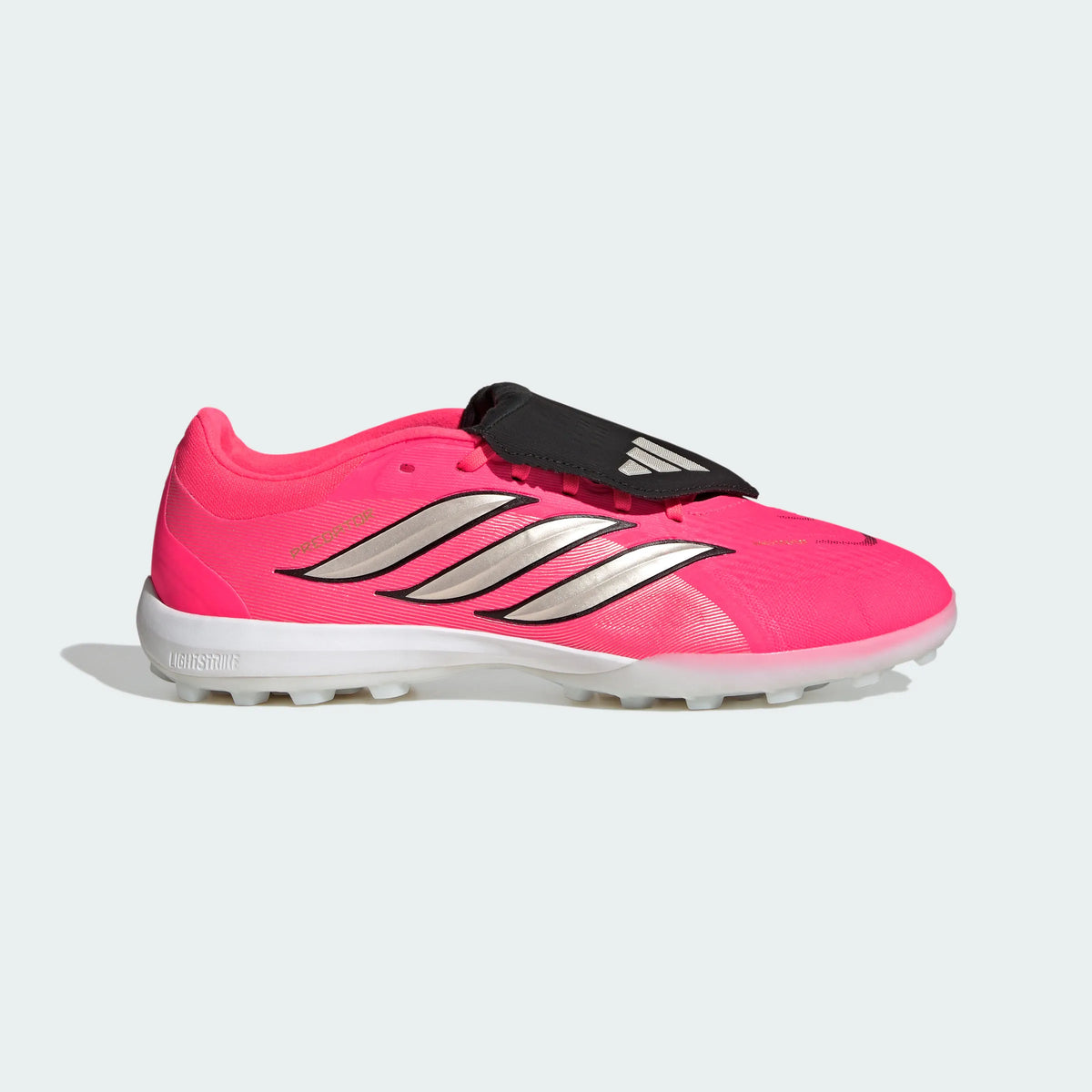 adidas Predator Turf Shoes – Hot Pink and Silver