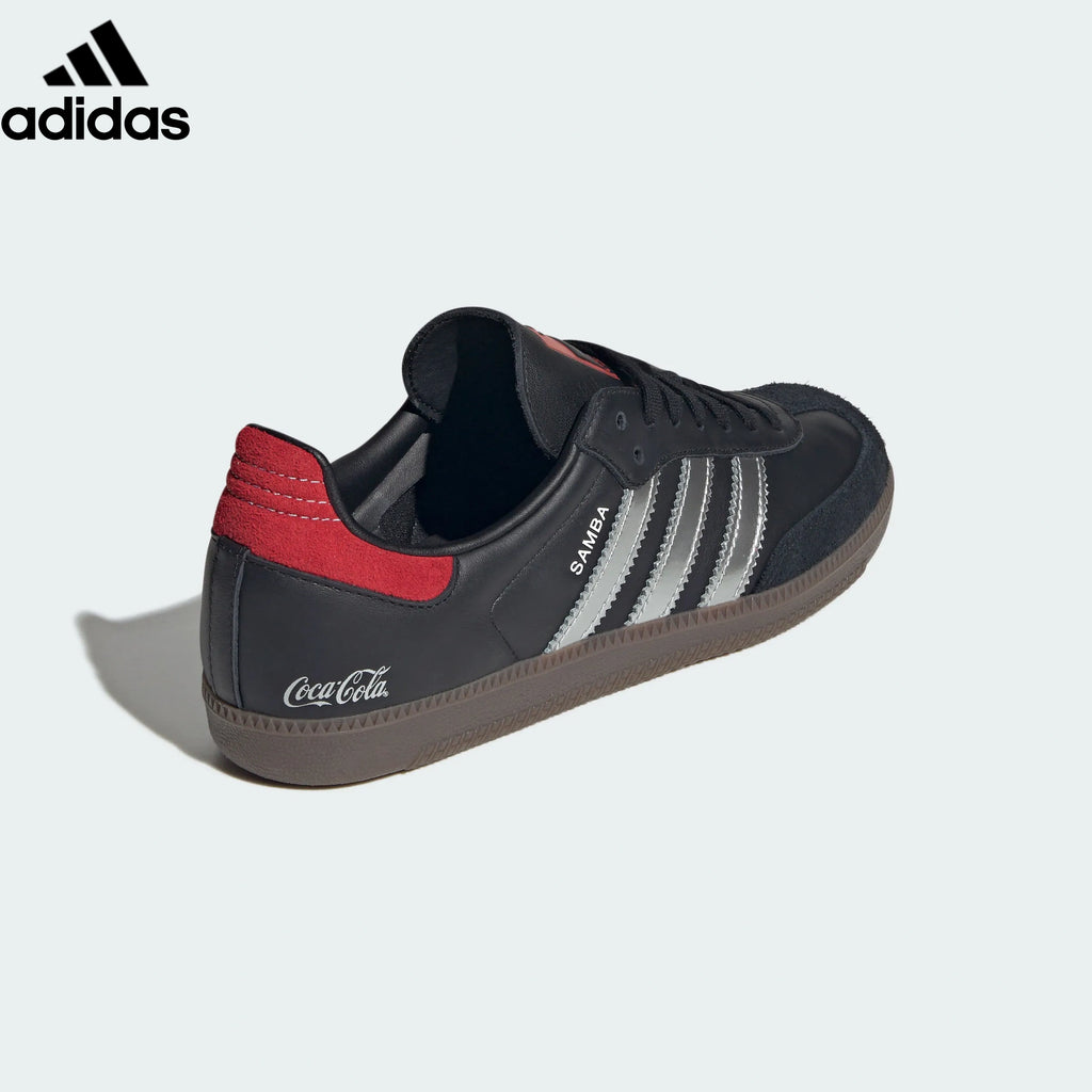 Adidas  samba  women's shoes  men's samba sneakers Samba OG x Coca-Cola Sneakers – White/Red | Unisex