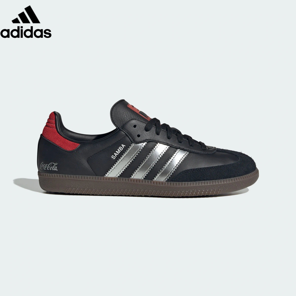 Adidas  samba  women's shoes  men's samba sneakers Samba OG x Coca-Cola Sneakers – White/Red | Unisex