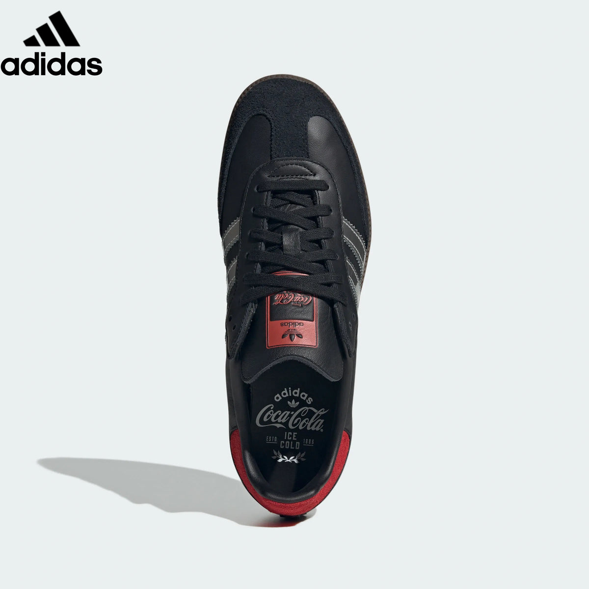 Adidas  samba  women's shoes  men's samba sneakers Samba OG x Coca-Cola Sneakers – White/Red | Unisex