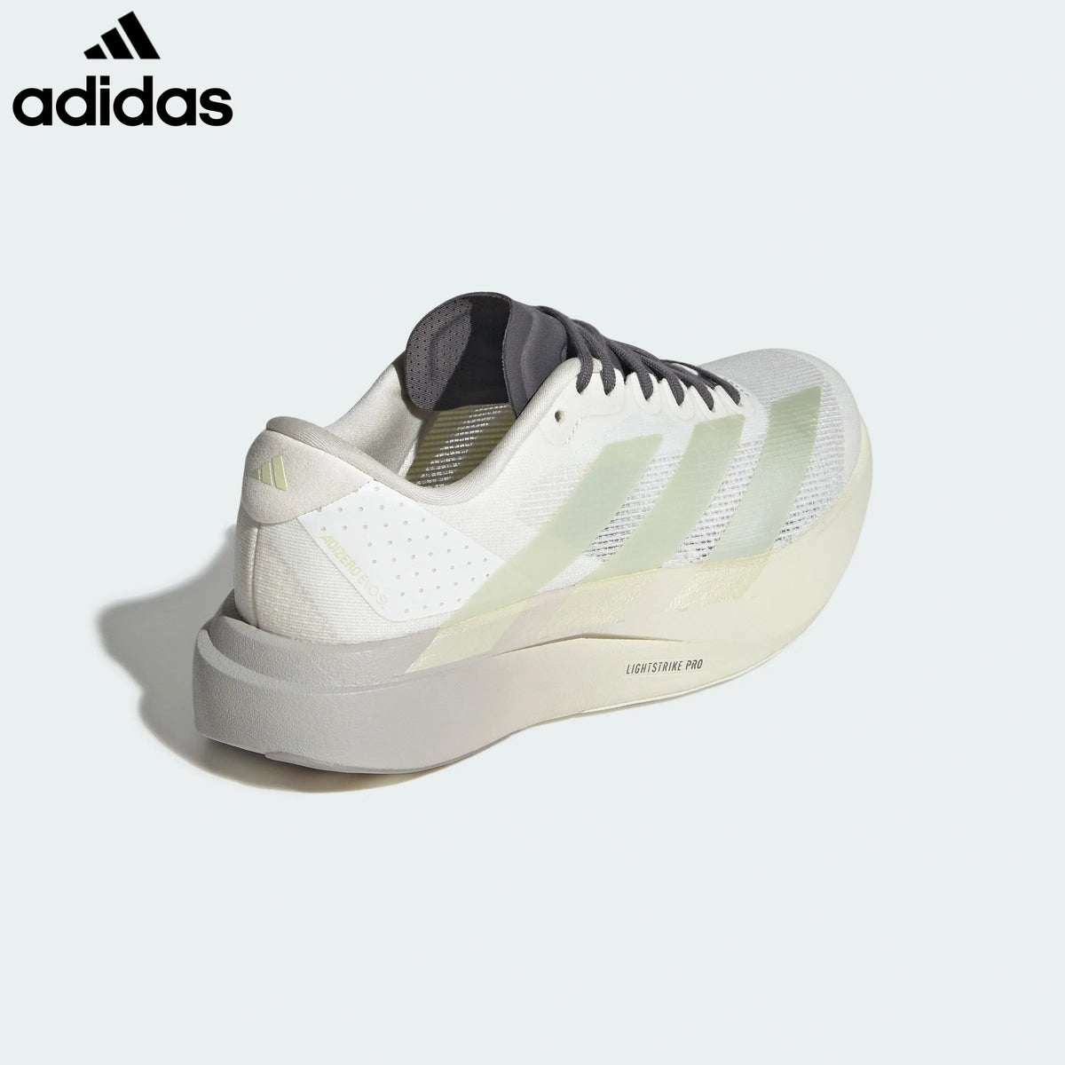 Adidas Adizero Evo SL Off White Gold Unisex Running Shoes