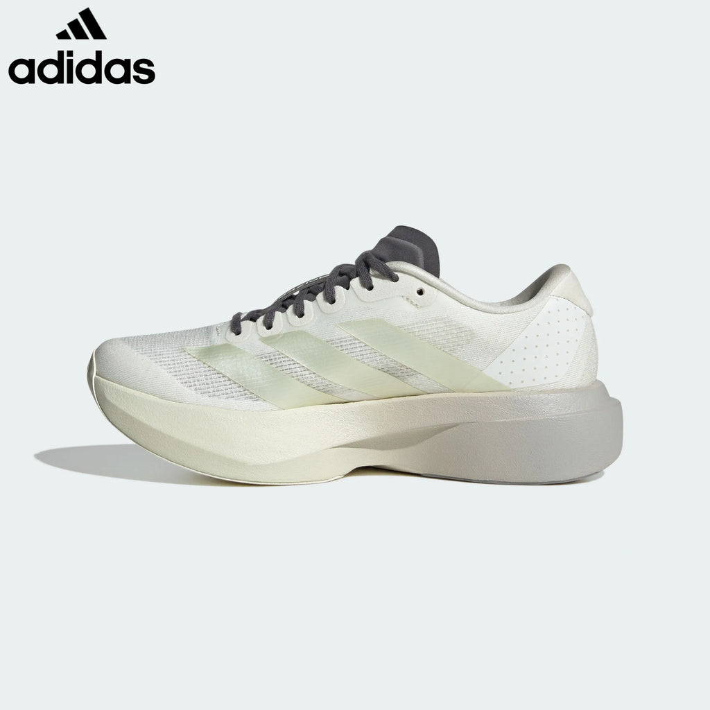 Adidas Adizero Evo SL Off White Gold Unisex Running Shoes
