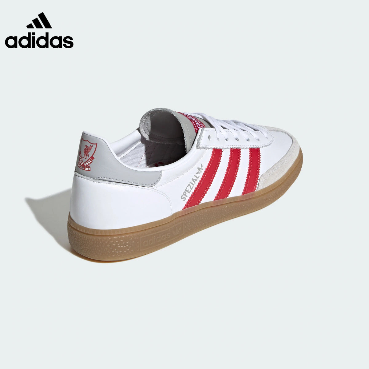 adidas Handball Spezial White Red Retro Sneakers